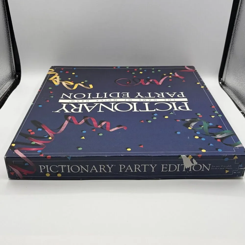 Pictionary Party Edition Vintage (1989) Board Game Made In USA
